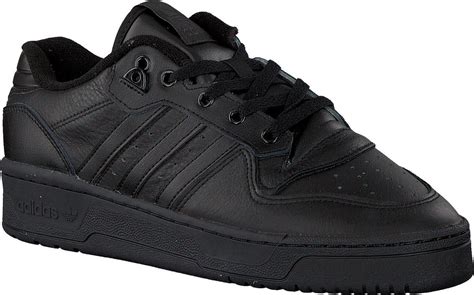 zwarte sneaker leer adidas|Adidas Leren sneakers voor dames .